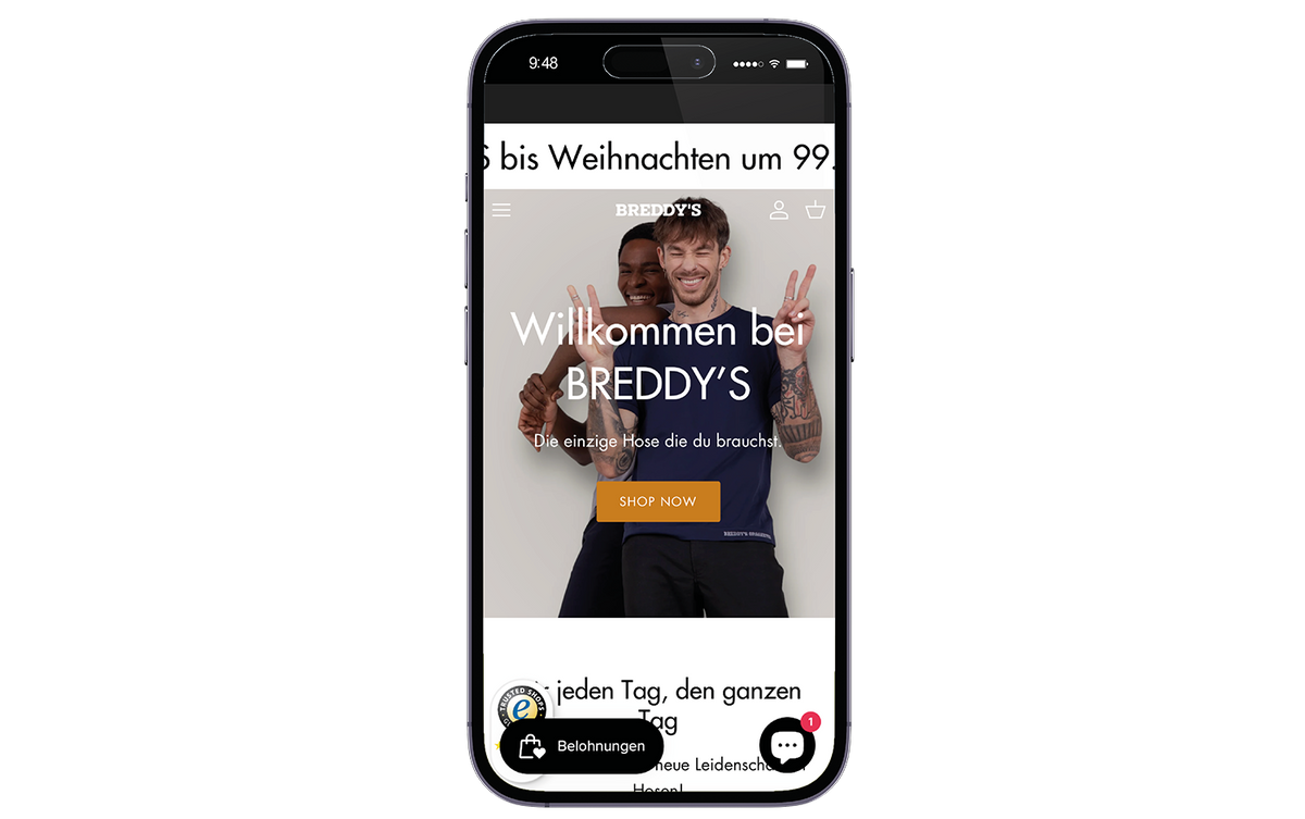 BREDDY`S – Toller Modeshop mit vielen OS 2.0-Features