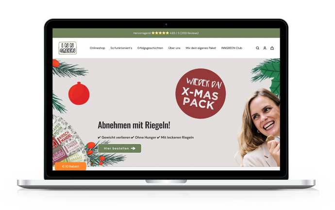 INNGREEN – Shopify 2.0: Kleiner Relaunch, große Wirkung