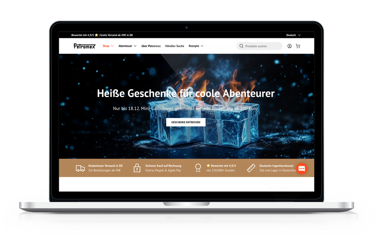 Petromax – In 5 Wochen zur Shopware Alternative Shopify Plus