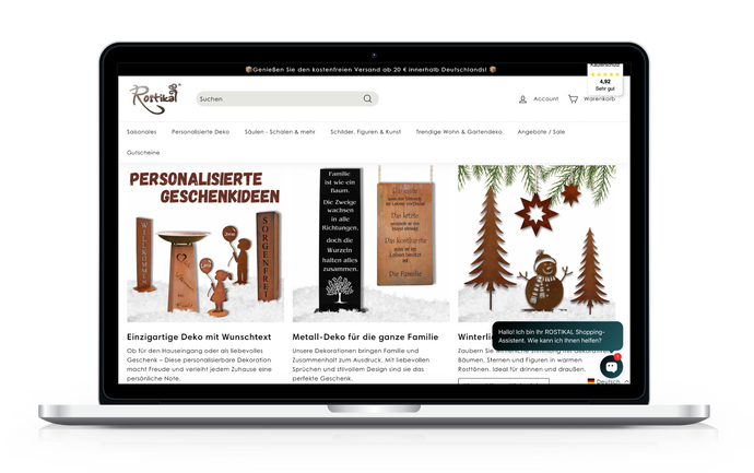 Rostikal – So gehen personalisierte Produkte mit Shopify