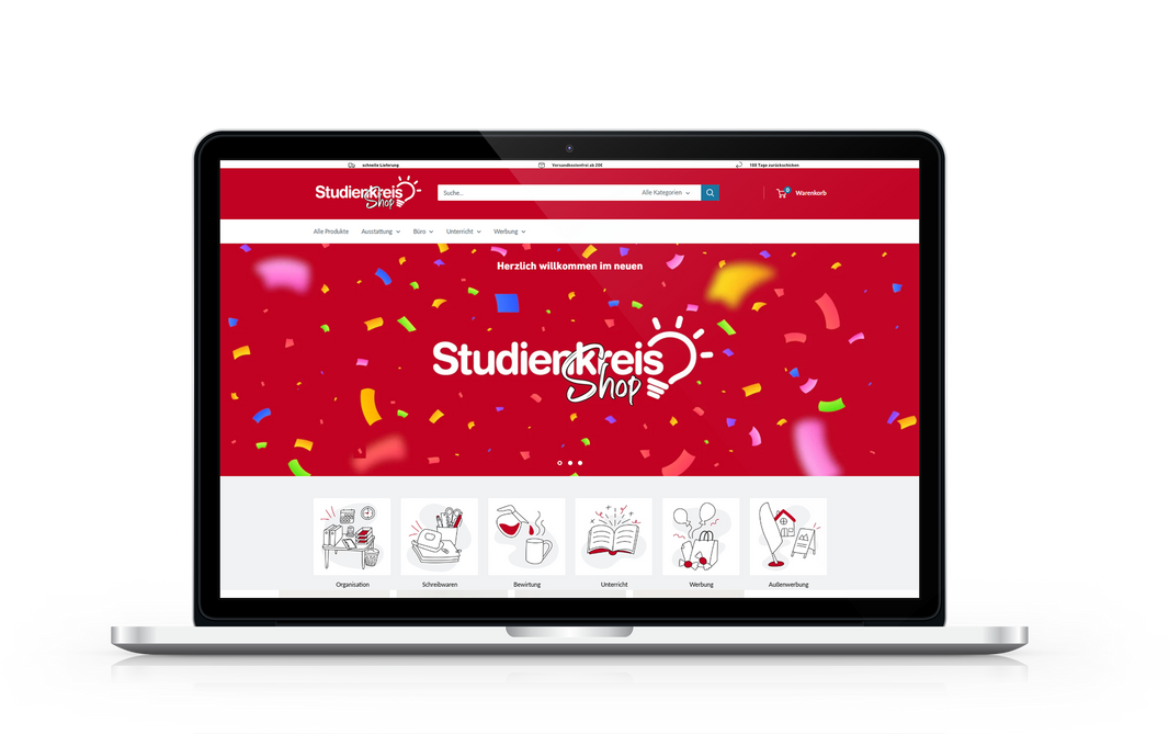 Studienkreis Webshop auf Shopify