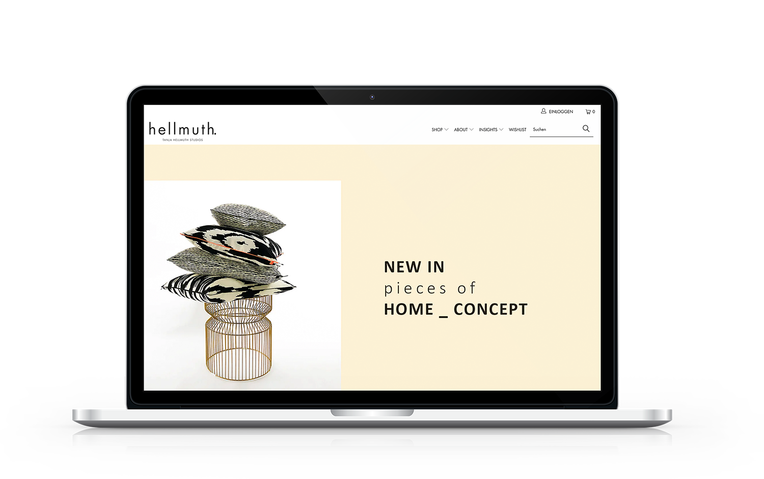 Onlineshop auf Shopify von hellmuth studios